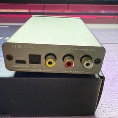 Fosi Audio K5 PRO DAC ヘッドフォンアンプ マイク入力可 ミニ 小型 HiFi ステレオ デジタル DAC ゲーム用の画像