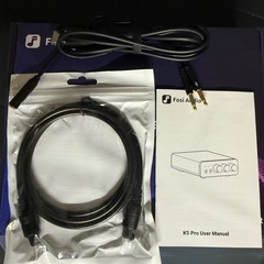 Fosi Audio K5 PRO DAC ヘッドフォンアンプ マイク入力可 ミニ 小型 HiFi ステレオ デジタル DAC ゲーム用の画像
