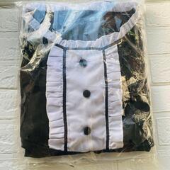 【新品】コスプレ メイド服 Mサイズ　ハロウィン　メイド　クリニック 黒猫メイドの画像