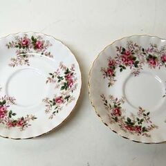 ロイヤルアルバート  カップ＆ソーサー Lavender Rose 2客セット 食器 ティーカップ ROYAL ALBERT 札幌市 清田区 平岡の画像
