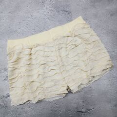 新品  部屋着 パジャマ primary 水色長袖シャツと黄色キュロットスカートセットの画像