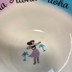 フラガール　お皿２枚セットの画像