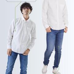 【訳あり】シャツ メンズ オックスフォード ボタンダウン メンズシャツ 長袖の画像