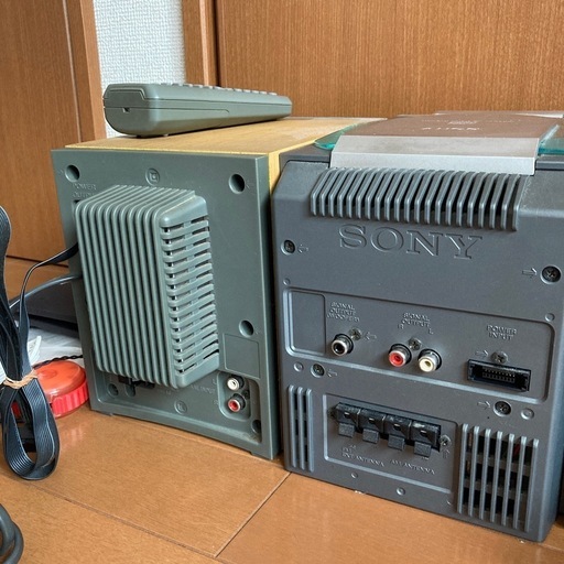お値下げ！！SONY ミニコンポ PMC-MD55 MD/CD/カセット動作品・交換用