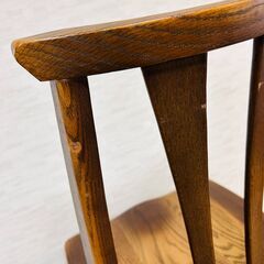 TWO-ONE STYLE ダイニング回転チェア トコシエ NAFCO 天然木 2脚セットの画像