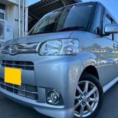 低走行7万キロ台☆月々9千円〜分割可❗️車検2年付き！【名義変更代込み】広い車内！大人気‼️ダイハツ タント☆HDDナビ付き☆走行中DVD見れます☆純正アルミ☆電動スライドドア☆ドライブレコーダー☆そのまま乗って帰れます！の画像