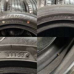 DUNLOP LE MANS V ルマン5 225/50R17 17インチ 夏タイヤ 4本 22年製 バリ溝 吸音スポンジ audi/A4/A4アバント レクサスGS等　(MTY268)クレジットカード QRコード決済可能の画像