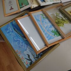額縁（新品）中古混在２１点の画像