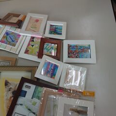 額縁（新品）中古混在２１点の画像