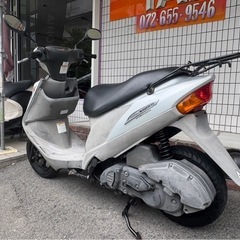 ★10万円！アドレスV125G CF4EA セル1 実動車　スズキ　小型　スクーター　アドレス　K9 自賠責保険付きの画像