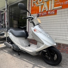 ★10万円！アドレスV125G CF4EA セル1 実動車　スズキ　小型　スクーター　アドレス　K9 自賠責保険付きの画像