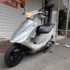 ★10万円！アドレスV125G CF4EA セル1 実動車　スズキ　小型　スクーター　アドレス　K9 自賠責保険付きの画像