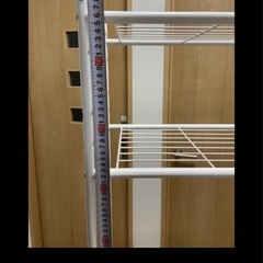 洗濯機後ろラックの画像