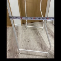 洗濯機後ろラックの画像