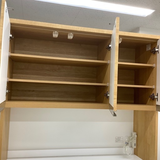お値下げしました！】ニトリ 3枚扉レンジボード 入荷しました。の通販 