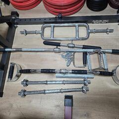 全部まとめて10万円！！　取りに来られる方限定　28mm径バーベル・ダンベル　プレート280kg　バラ売りも可の画像