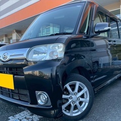 Bluetoothナビ付き☆月々9千円〜分割可❗️車検2年付き！【名義変更代込み】広い車内！大人気‼️ダイハツ タント☆Bluetoothナビ付き☆走行中DVD見れます☆純正アルミ☆電動スライドドア☆ドライブレコーダー☆そのまま乗って帰れます！の画像