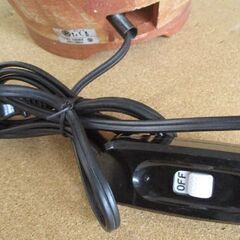 たち吉 卓上コンロ 電熱器 卓上江戸火鉢 陶器 小型 200W 茶道具 札幌市北区屯田の画像