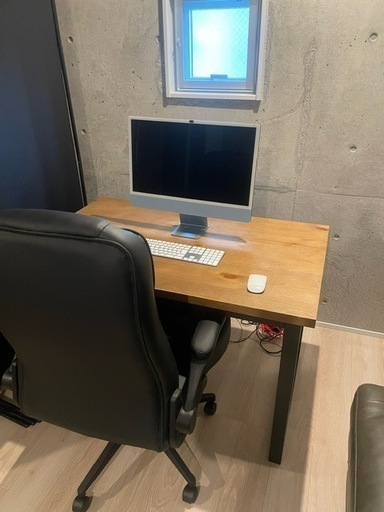 ウッドPCデスク