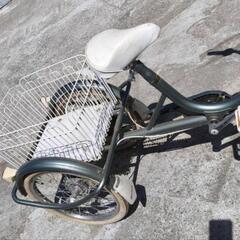 三輪車　変速付き自転車の画像