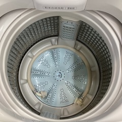 【取りに来られる方限定】AQUA 　全自動洗濯機　2019年製の画像