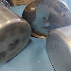 鍋　寸胴　ずん胴　3点セットの画像