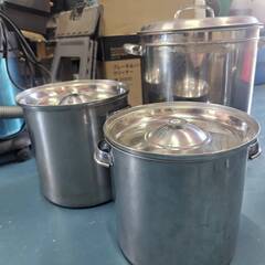 鍋　寸胴　ずん胴　3点セットの画像