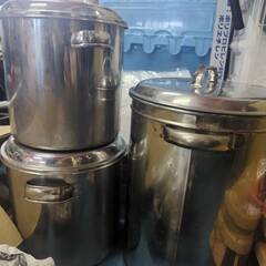 鍋　寸胴　ずん胴　3点セットの画像