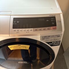 HITACHI ドラム式洗濯乾燥機 BD-SV110CRの画像