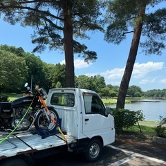 軽トラ キッチンカー トランポ 車検有 エアコン パワステ 切替 四駆の画像