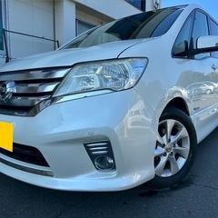 フリップダウンモニター付き☆8人乗り☆ガソリン代 節約☆S-HYBRID入りました‼️24年式☆月々1.2万円〜分割払い可❗️車検2年付き！大人気☆ニッサン セレナ☆フリップダウンモニター付き☆Bluetooth対応ナビ☆走行中DVD見れます☆ETC☆便利なバックカメラ☆ドラレコ付きのフル装備☆両側電動スライドドア☆ウィンカーミラー☆フル装備☆事故修復歴無し☆車内広々三列シート‼️の画像