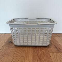無料＆美品！プラスチック製洗濯かごの画像