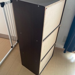 ３段ボックスの画像
