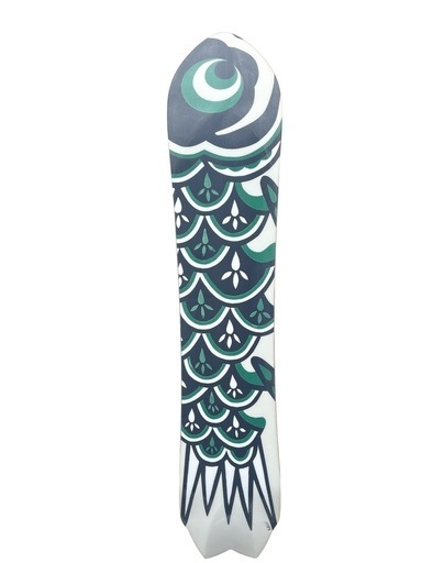 【美品】Burton Fish 3D 151cm パウダーボード