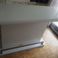 カウンターキッチン、135ｘ53ｘ87、テーブルの画像