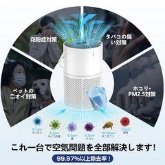 空気清浄機　新品未使用品の画像