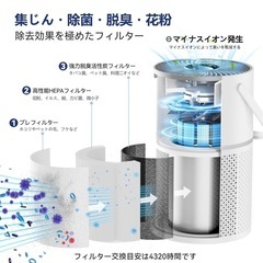 空気清浄機　新品未使用品の画像