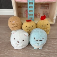 すみっコぐらし　すみっこハウス　ぬいぐるみの画像