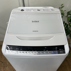 R739 ☀️ 期間限定値下げ！ ジモティー限定特別価格！ HITACHI 洗濯機 （洗濯7.0㎏) 16年製 BW-V70A ⭐ 動作確認済 ⭐ クリーニング済の画像
