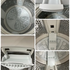 R739 ☀️ 期間限定値下げ！ ジモティー限定特別価格！ HITACHI 洗濯機 （洗濯7.0㎏) 16年製 BW-V70A ⭐ 動作確認済 ⭐ クリーニング済の画像