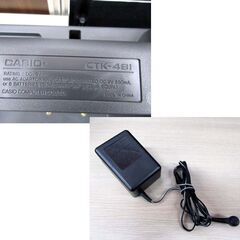 カシオ CASIO ベーシックキーボード CTK-481 61鍵盤 シルバー／ブラック 中古 電子キーボード 苫小牧西店の画像