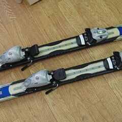 147cm ELAN 子供用 カービングスキー CARVE SYNFLEH ビンディング付き ホワイト×ブルー 解放値 0.75～4.5 TYLORIA エラン チロリア スキー板 札幌市 清田区 平岡の画像