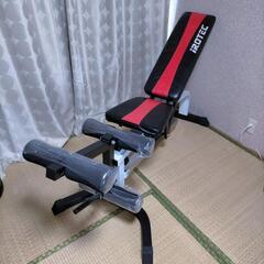 26日までの引き取り限定値下げ7000円可能　アイロテック　マルチポジションベンチ インクライン フラット の画像