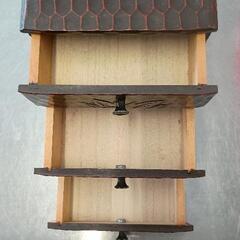 0716-050 鎌倉彫小箪笥の画像
