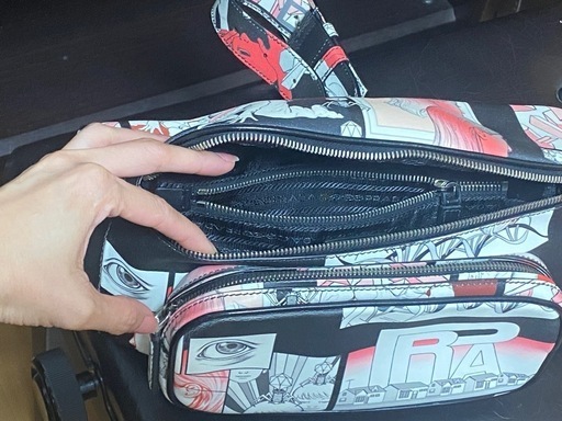 Prada - printed belt bag - men - ワンサイズ