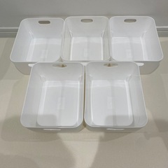収納ケース５点セットの画像