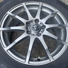 RUV4 トヨタ純正ホイール スタッドレスタイヤ付き4本セットの画像