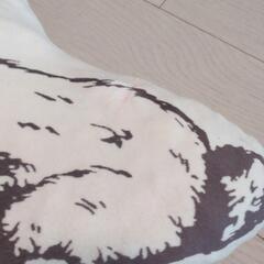 うさぎ　クッションの画像