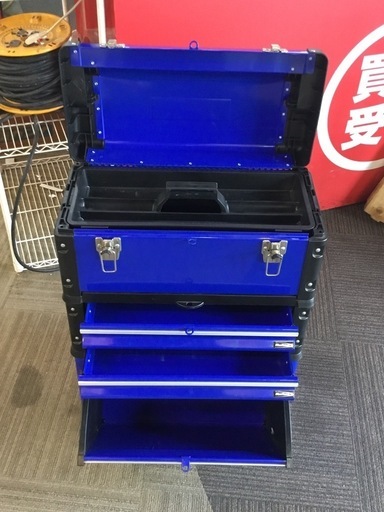 【店頭引取限定】【中古】Blue Point 3段工具箱キャリー 26,400円(税込)