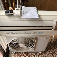 東芝　自動洗浄付き　エアコン　 RAS-2214RJ　RJシリーズ　2014年製 の画像